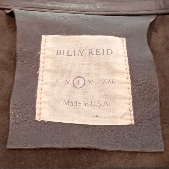 Billy Reid Soft Leather Shirt Jacket - Size Large - Picture 3 of 8